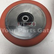 12525 - MANROLAND VULKOLLAN ROLLER WITH BEARING AND SHAFT